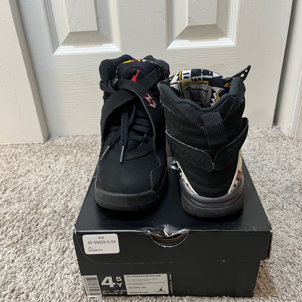 Jordan Black and White Sneakers